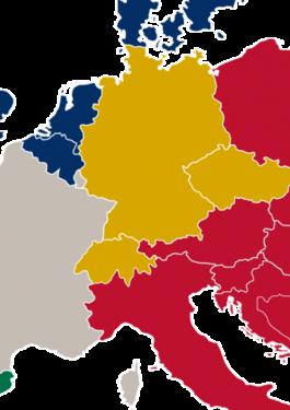Map South West Europe