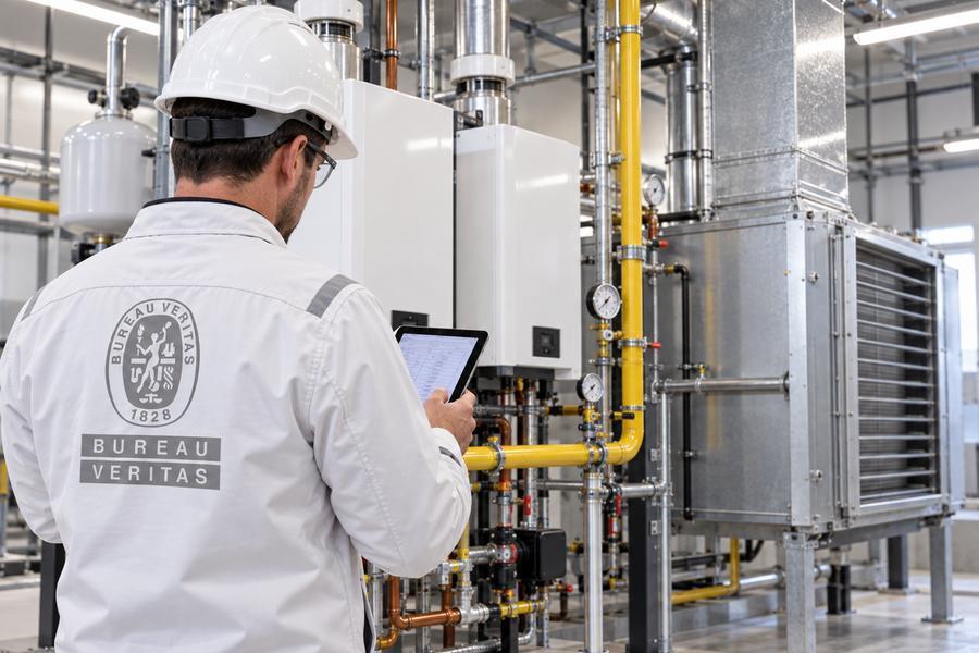 Bureau Veritas Inspectie van Atmosferische verwarmingsketels en luchtverhitters